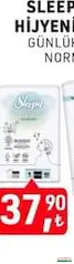 SLEEPY BİO NATURAL HİJYENİK PED ÇEŞİTLERİ 40'LI fiyat ve kampanya bilgisi